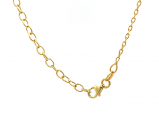 Zlatá retiazka s príveskom srdce RSP260204