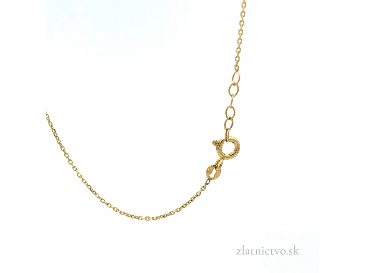 Zlatá retiazka s príveskom RSP260208