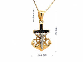 Zlatý prívesok PRI26306