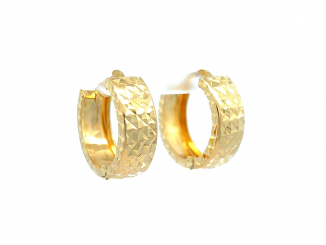 Zlaté náušnice kruhy KRU26302