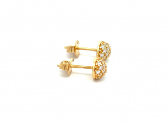 Zlaté náušnice DOP26315