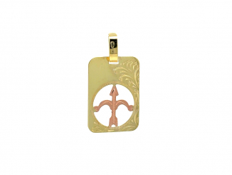 Zlatý prívesok znamenie STRELEC PRI26106