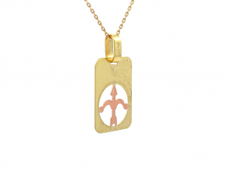 Zlatý prívesok znamenie STRELEC PRI26106