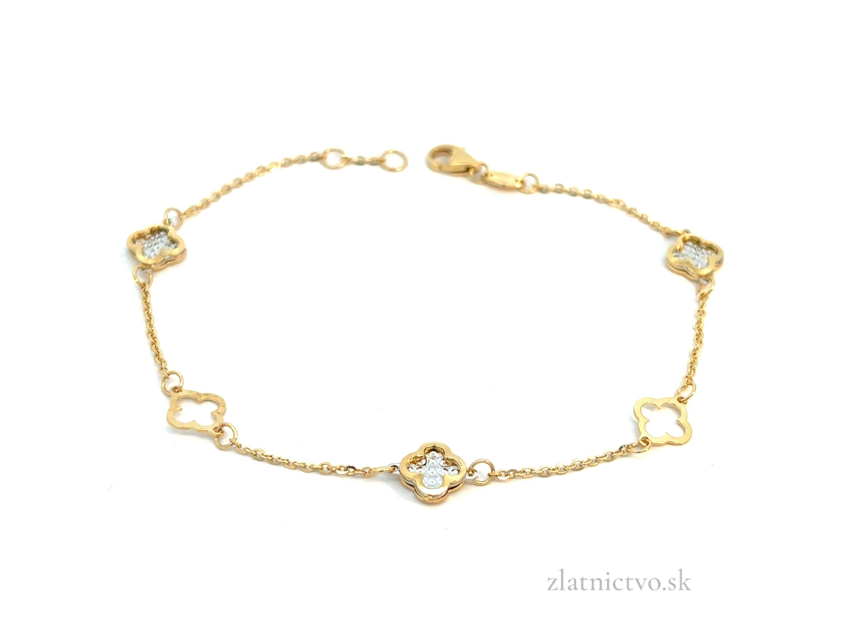 Zlatý náramok ZN26310