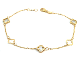 Zlatý náramok ZN26310