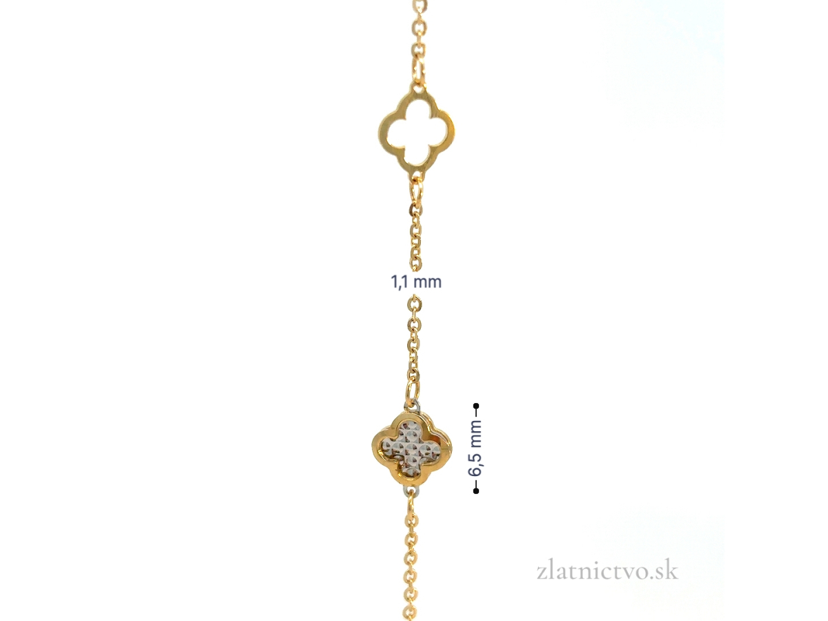 Zlatý náramok ZN26310