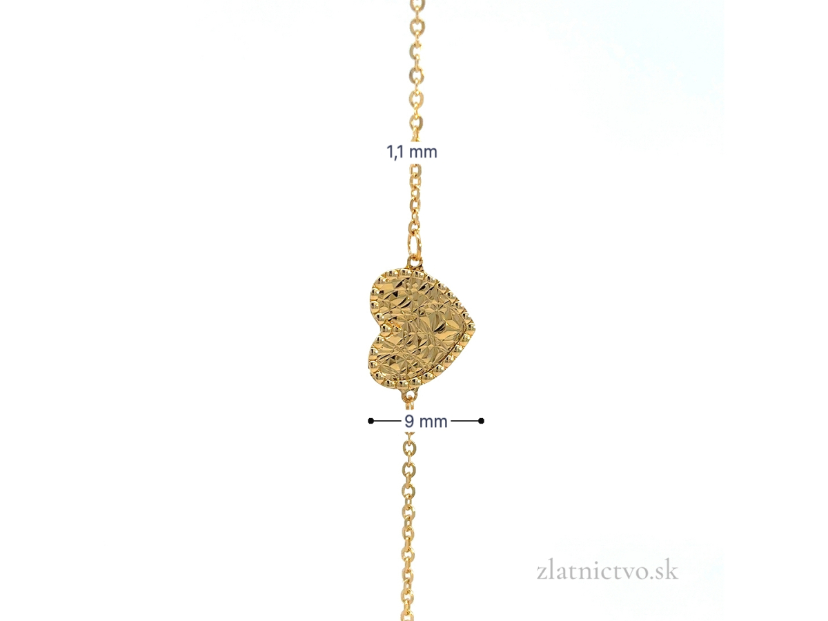 Zlatý náramok ZN26312