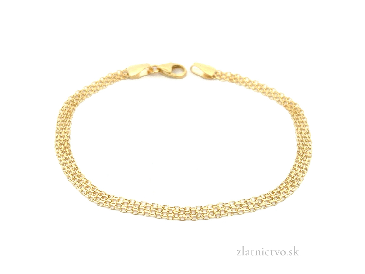 Zlatý náramok ZN26313