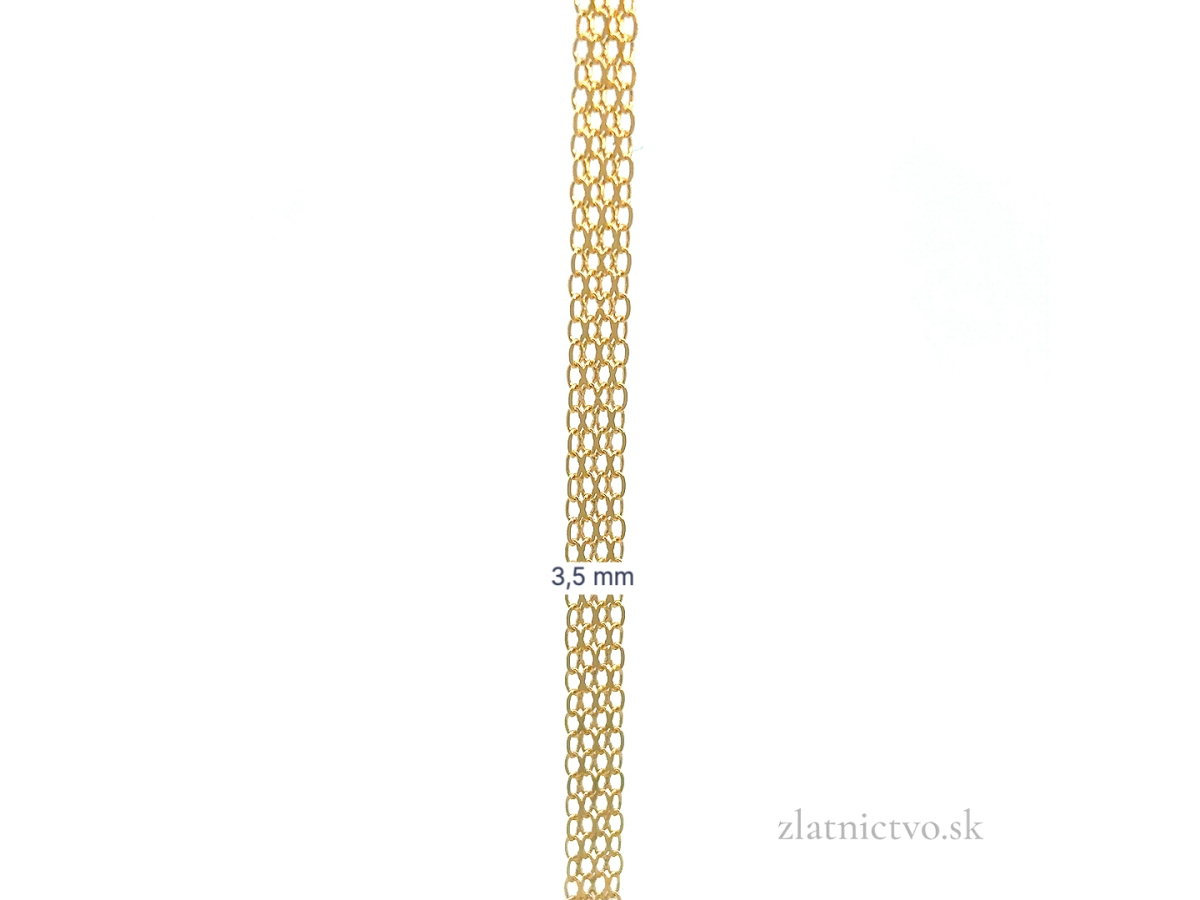 Zlatý náramok ZN26313