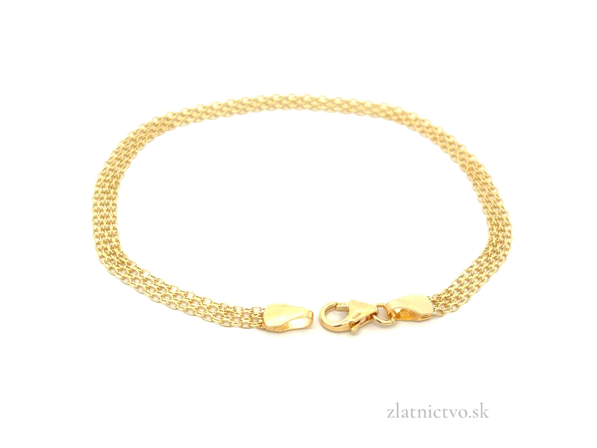 Zlatý náramok ZN26313