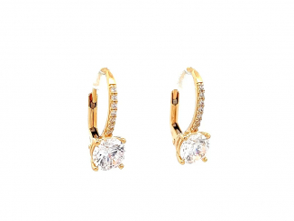 Zlaté náušnice NUP25909