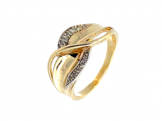 Zlatý prsteň PR24406