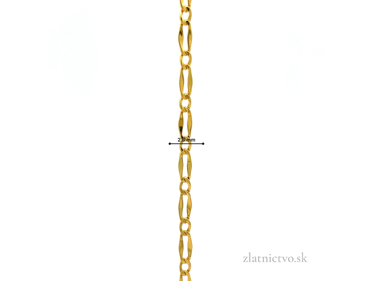 Zlatý náramok ZN26908