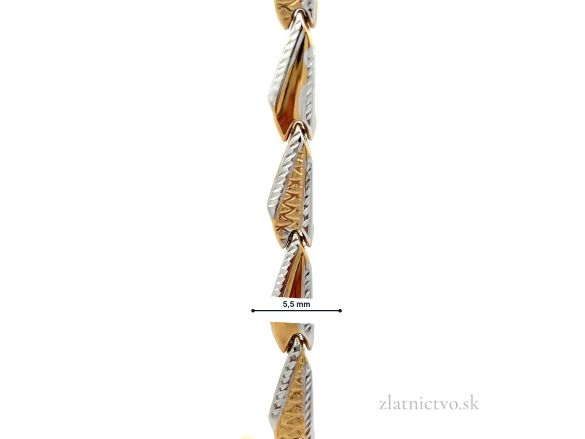 Zlatý dámsky náramok ZN261006