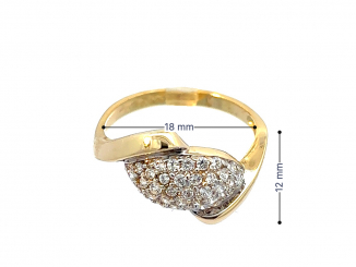 Zlatý prsteň PR24402
