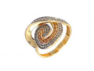 Zlatý prsteň PR24416