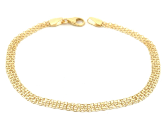 Zlatý náramok ZN26313