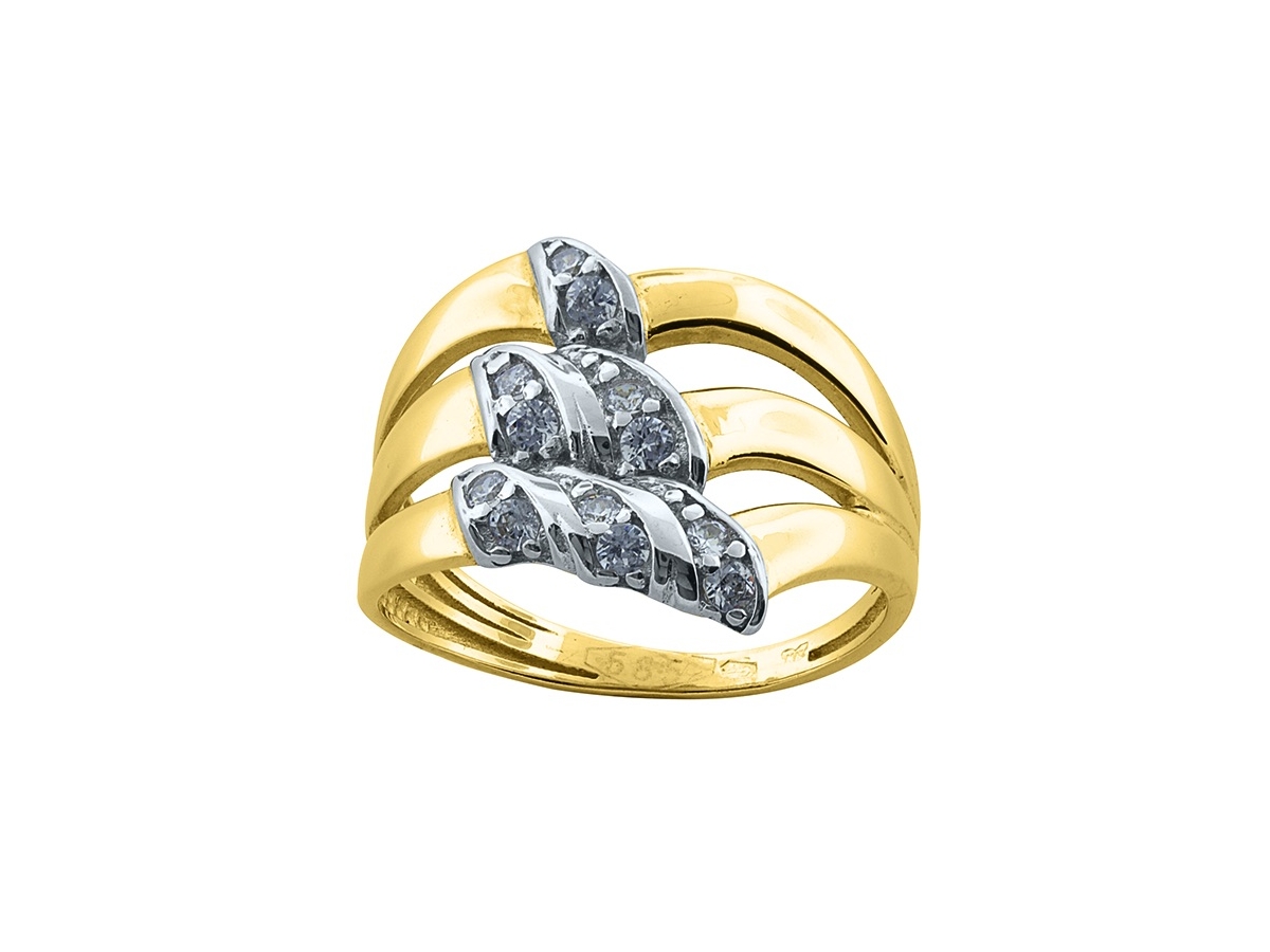 Zlatý prsteň PR21006