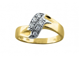 Zlatý prsteň PR21007