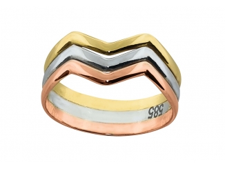 Zlatý prsteň PR21010