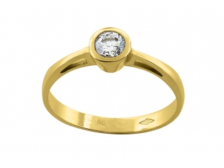 Zlatý prsteň PR21009