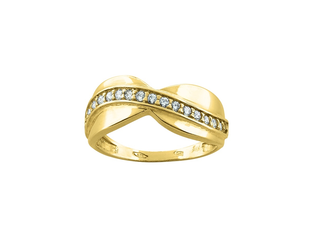 Zlatý prsteň PR21012