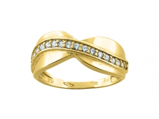 Zlatý prsteň PR21012