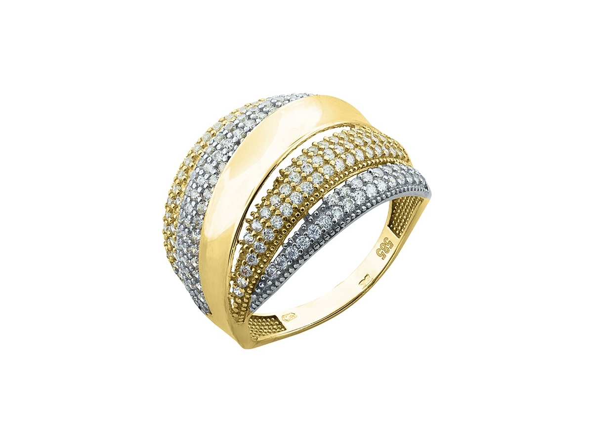 Zlatý prsteň PR21013