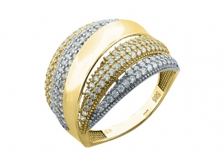 Zlatý prsteň PR21013