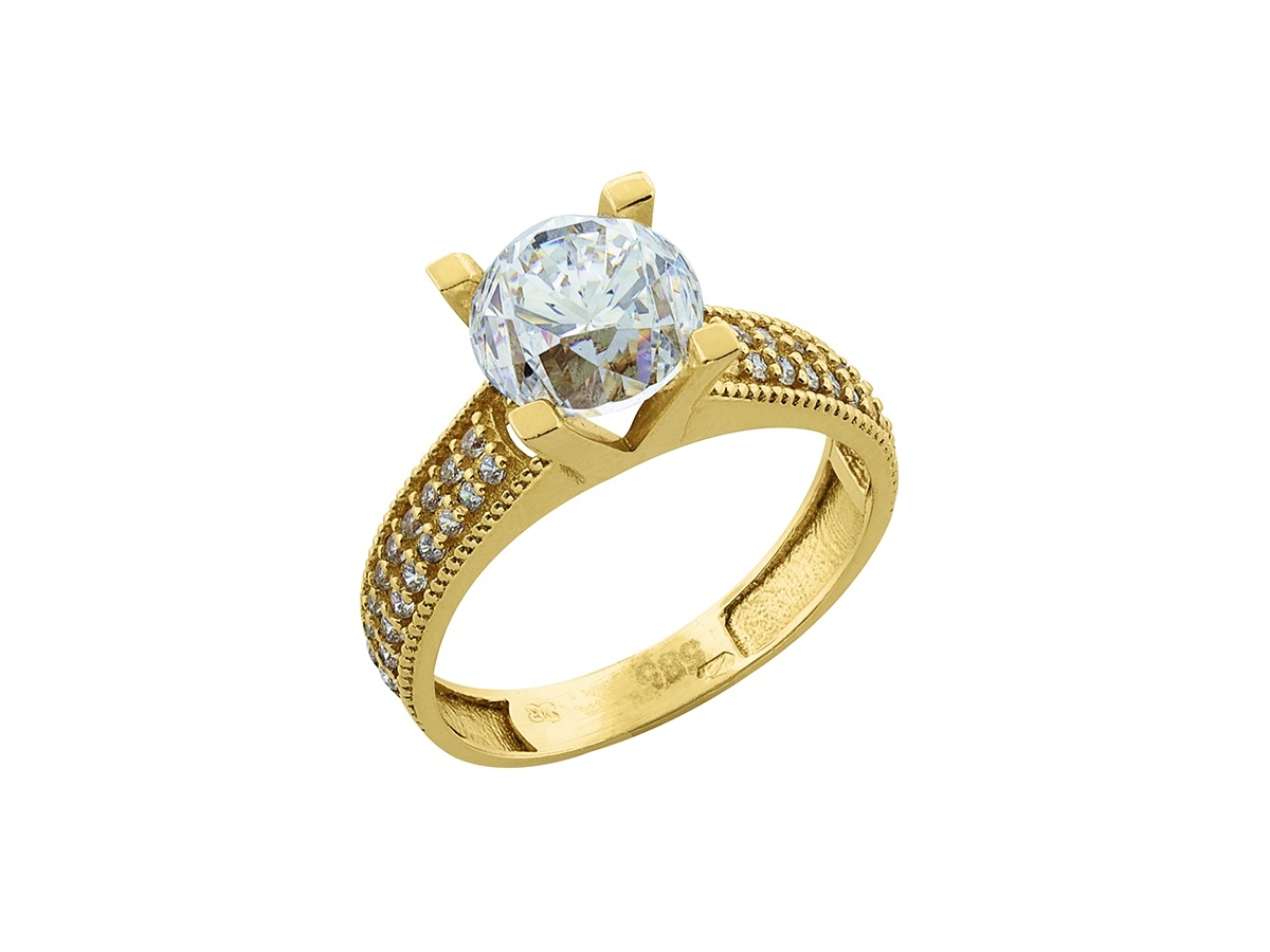 Zlatý prsteň PR21016