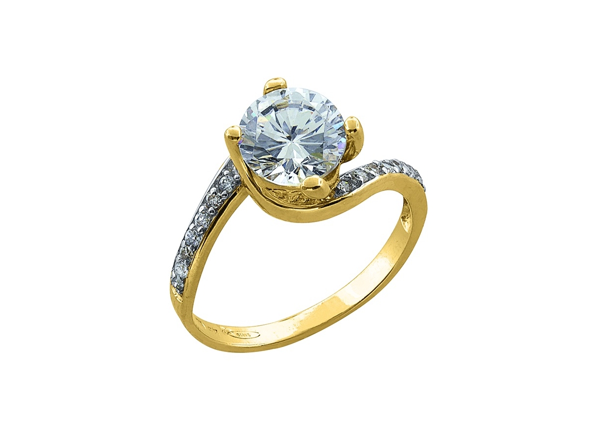 Zlatý prsteň PR21018