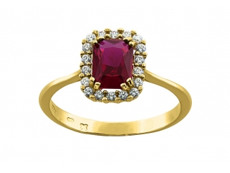 Zlatý prsteň PR21019