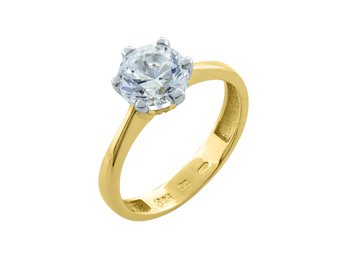 Zlatý prsteň PR21025