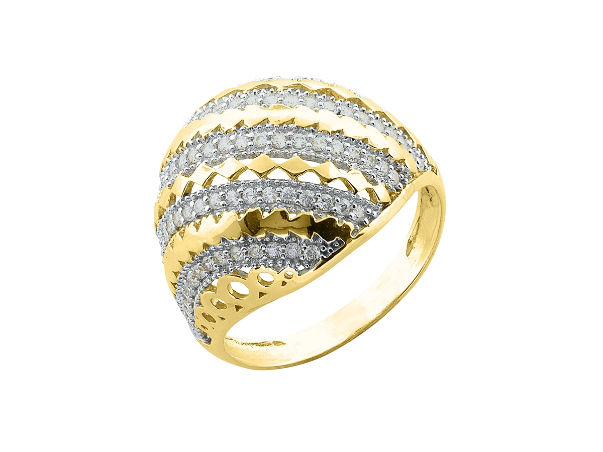 Zlatý prsteň PR21027