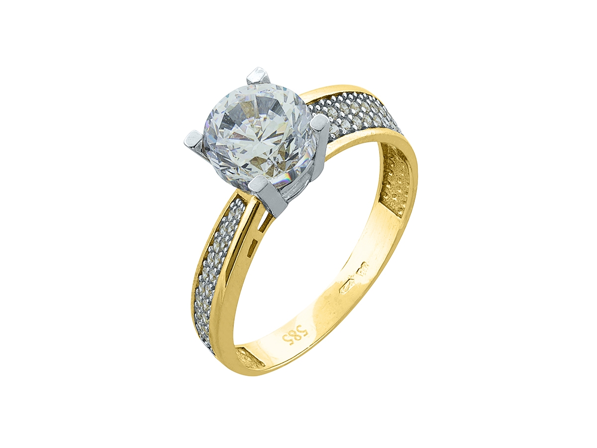 Zlatý prsten PR21030