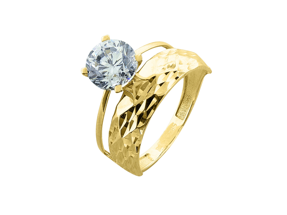 Zlatý prsteň PR21029