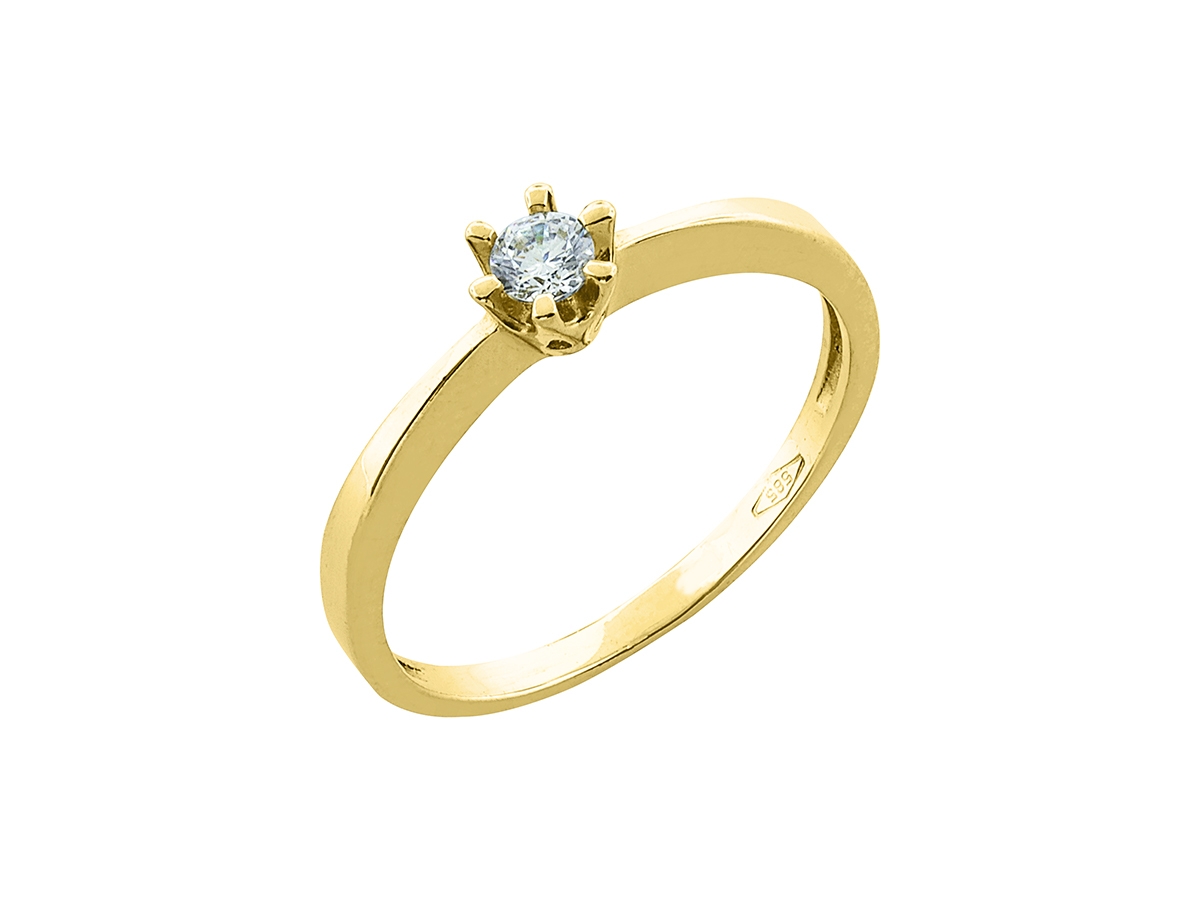 Zlatý prsteň PR21037
