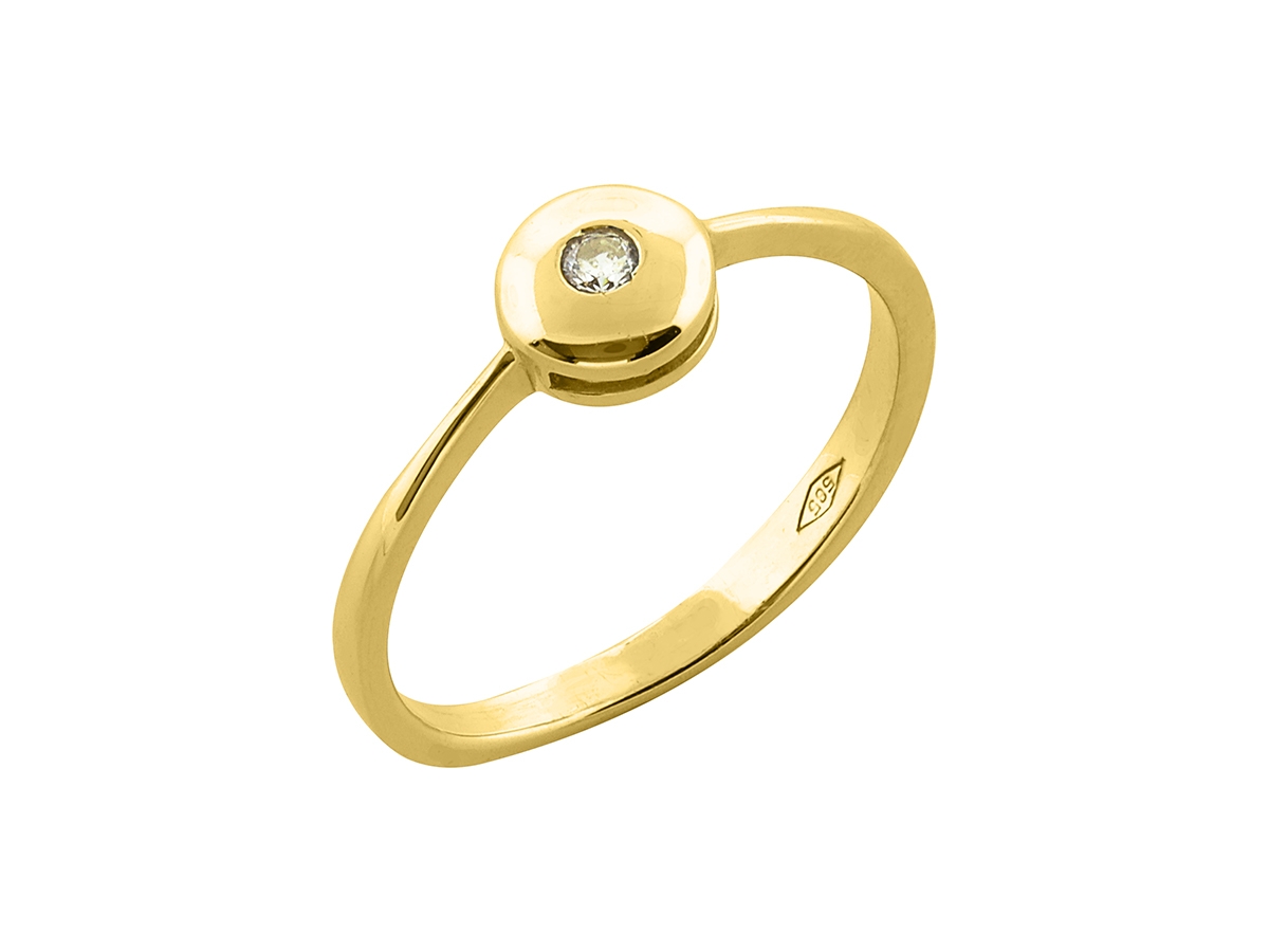Zlatý prsteň PR21036
