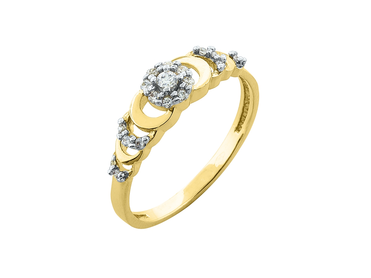 Zlatý prsteň PR21042