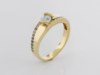 Zlatý prsteň PR21045