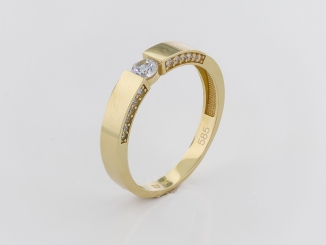 Zlatý prsteň PR21046