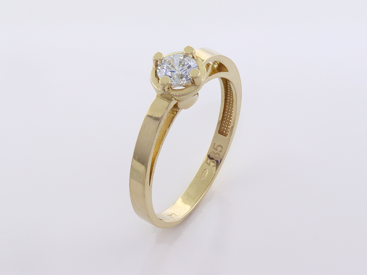 Zlatý prsteň PR21049