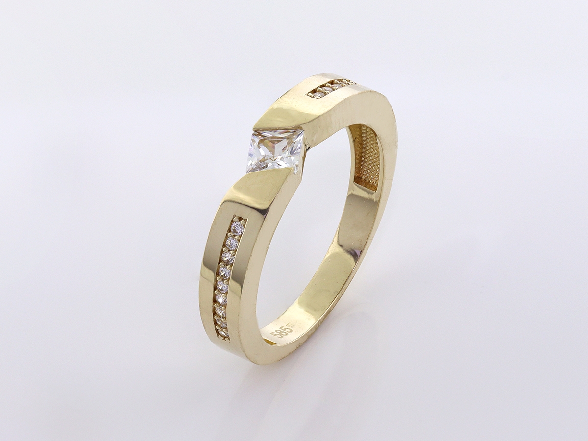 Zlatý prsteň PR21050