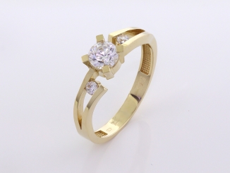 Zlatý prsteň PR21057