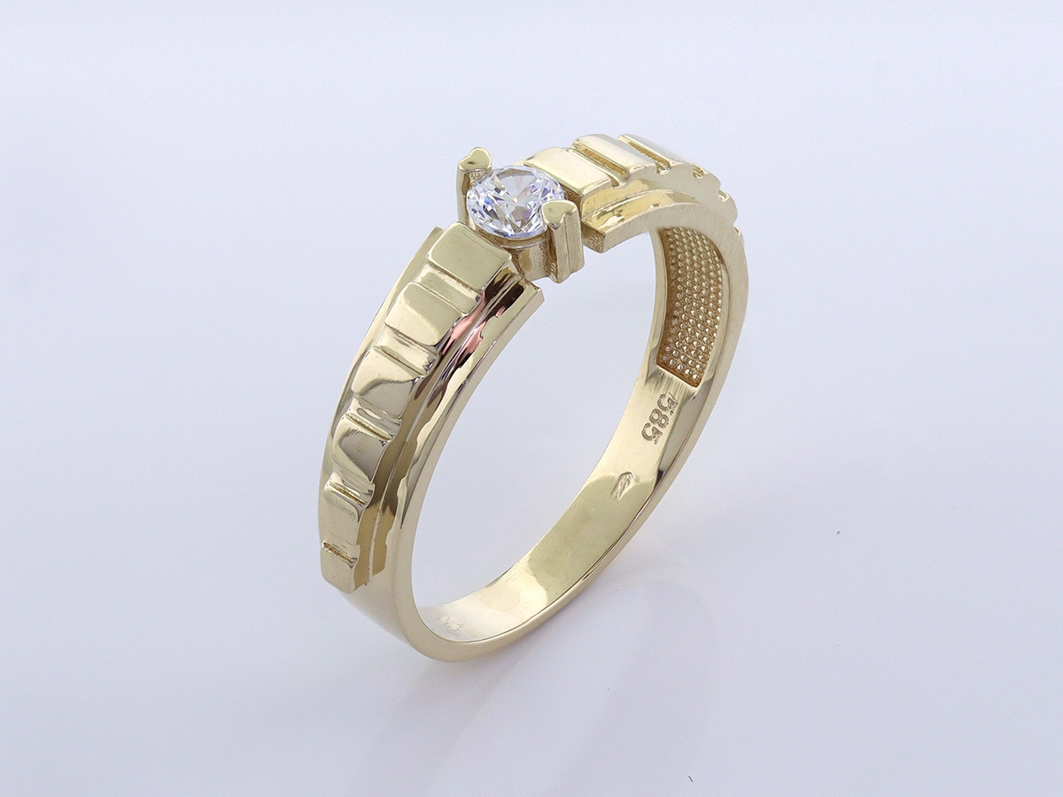 Zlatý prsteň PR21058