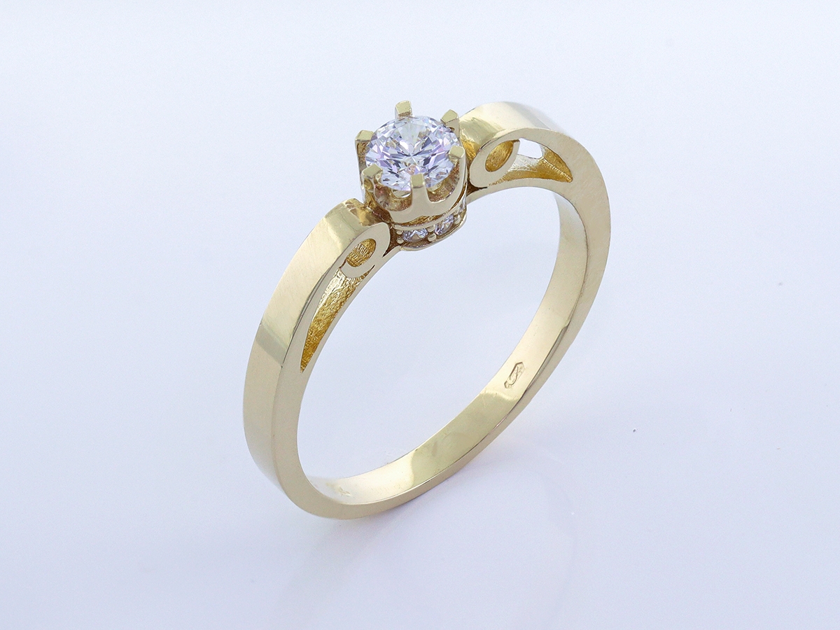 Zlatý prsteň PR21081