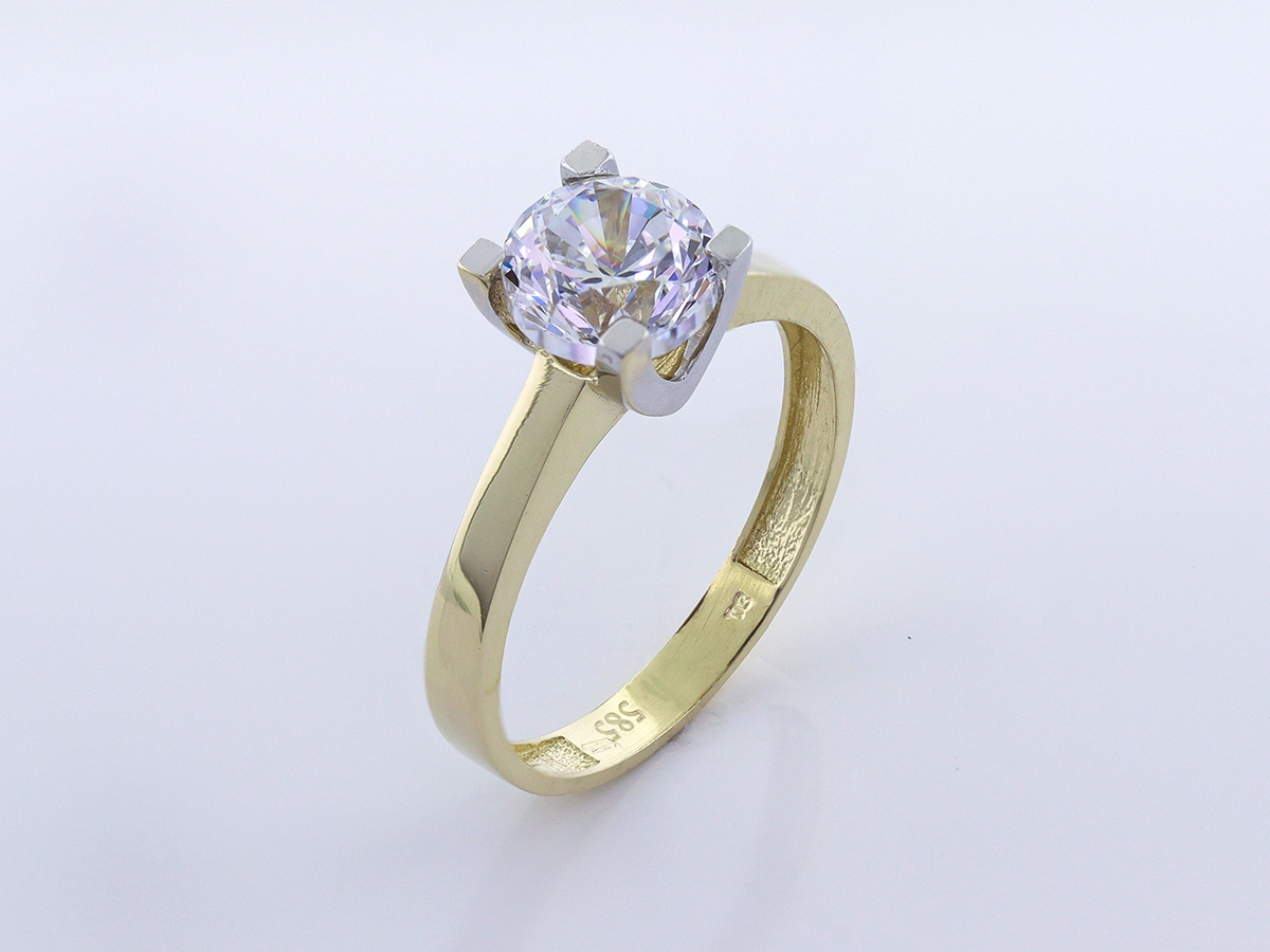 Zlatý prsteň PR21069