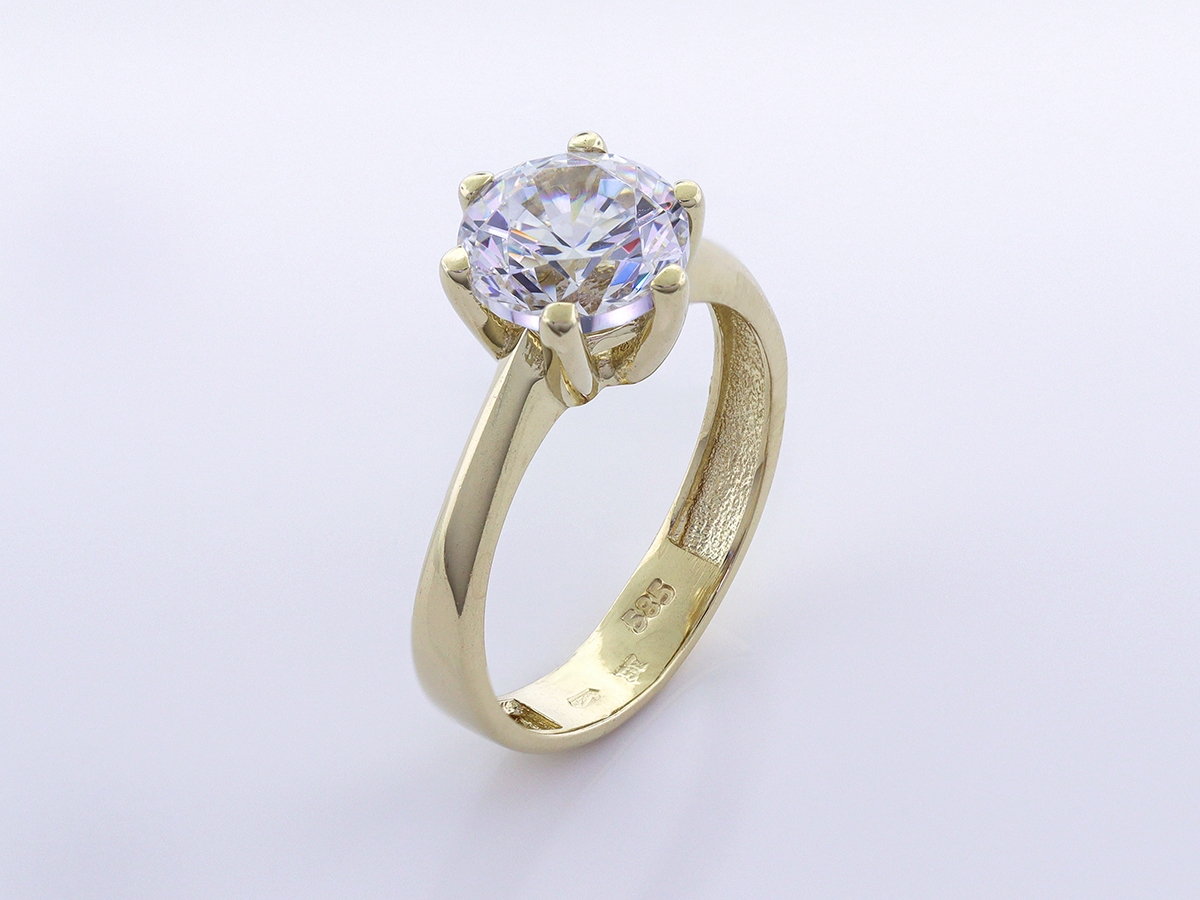 Zlatý prsteň PR21078