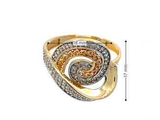 Zlatý prsteň PR24416