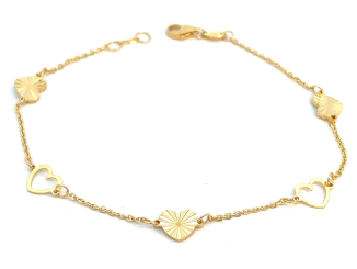 Zlatý náramok ZN26311